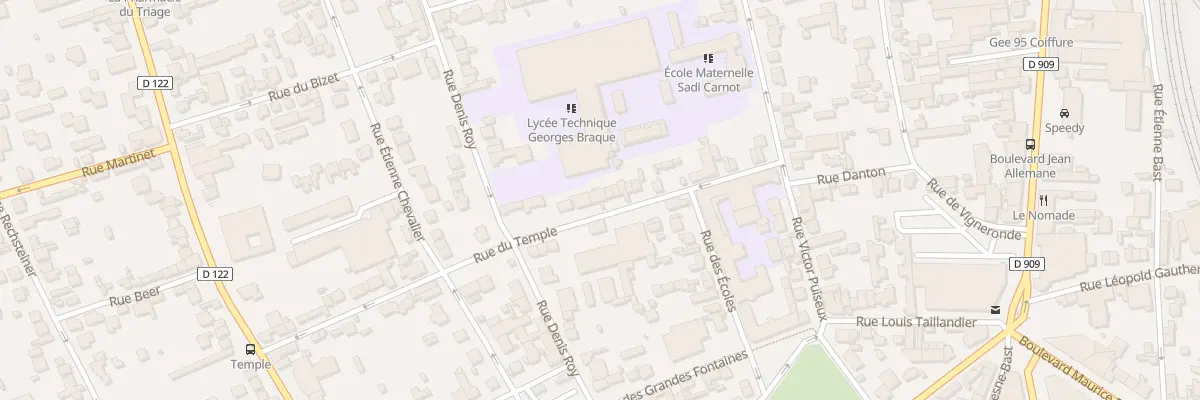 Plan du 18 Rue du Temple à Argenteuil