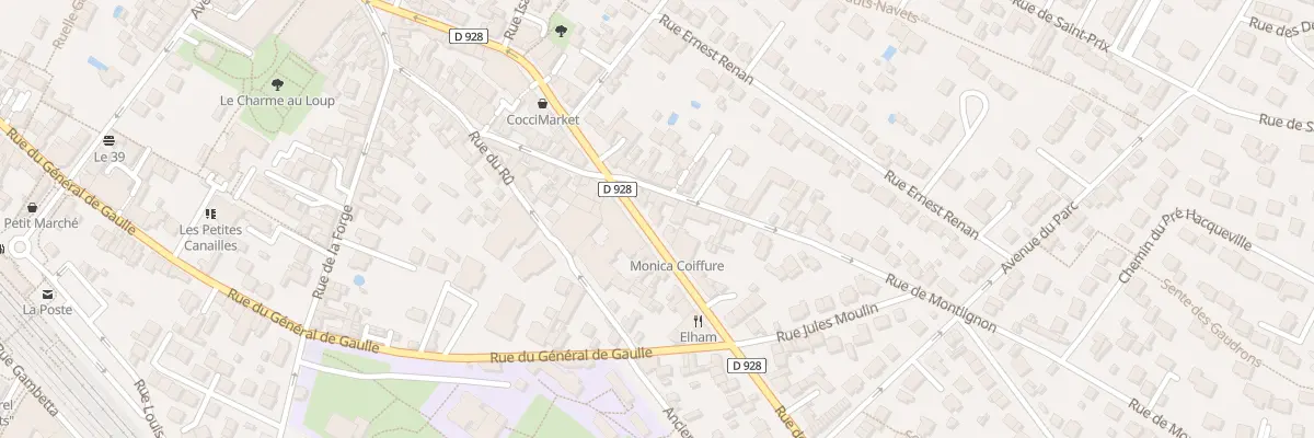 Plan du 43 Rue de Paris à Saint-Leu-la-Forêt