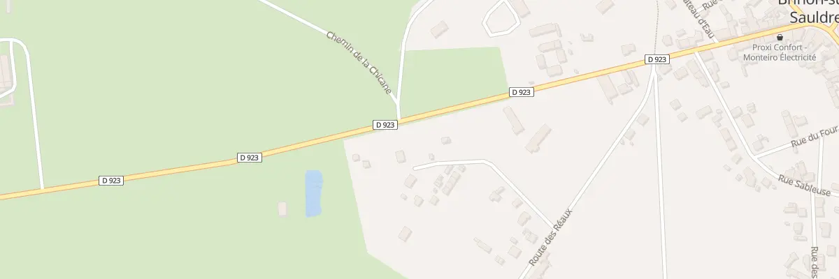 Plan du 53 Rte de Lamotte à Brinon-sur-Sauldre