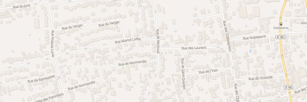 Plan du 27 Rue de Morinval à Argenteuil