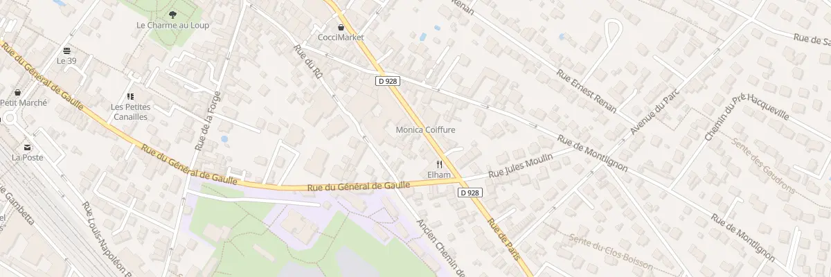 Plan du 56 Rue de Paris à Saint-Leu-la-Forêt
