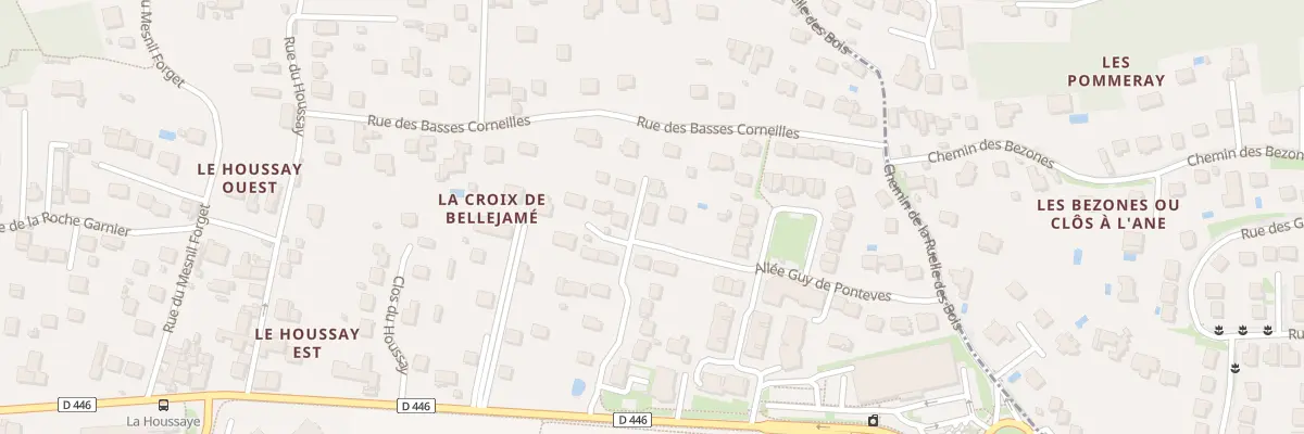 Plan du 15 Rue de la Croix de Bellejame à Marcoussis
