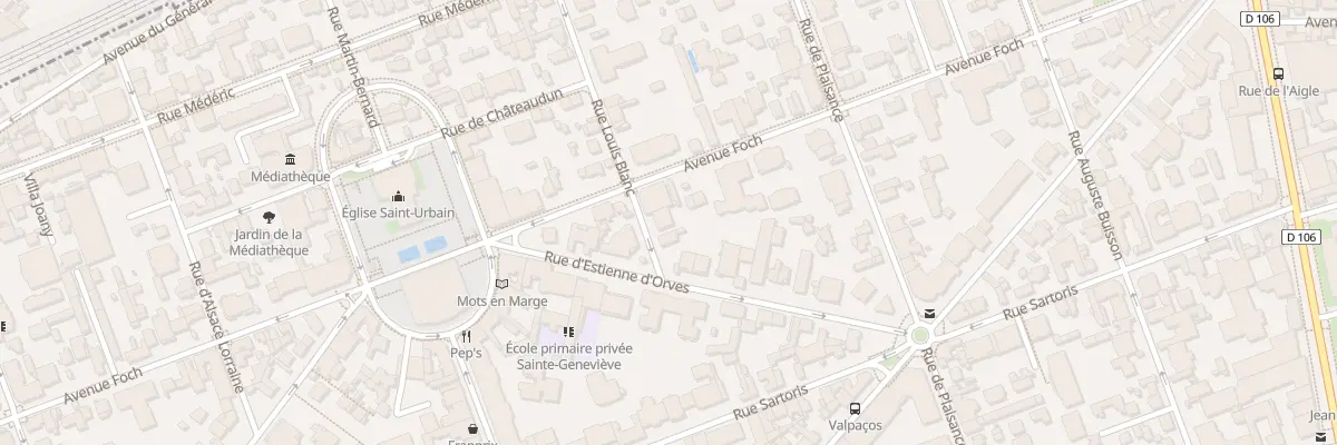 Plan du 27B Rue Louis Blanc à La Garenne-Colombes