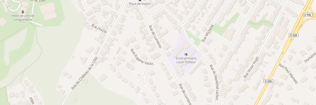 Plan du 1 Rue Eugene Varlin à Longuenesse