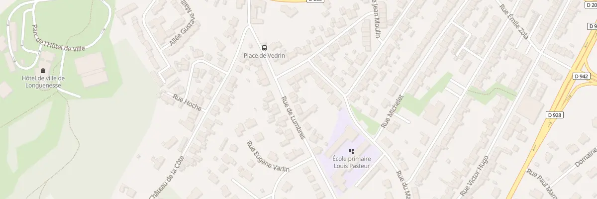 Plan du 5 Rue de Lumbres à Longuenesse