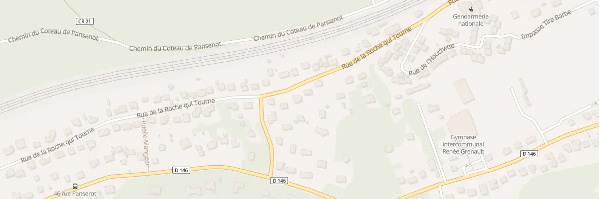 Plan du 78 Rue de la Roche Qui Tourne à Lardy