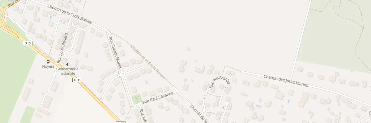 Plan du 36 Che de la Croix Boisée à Nozay