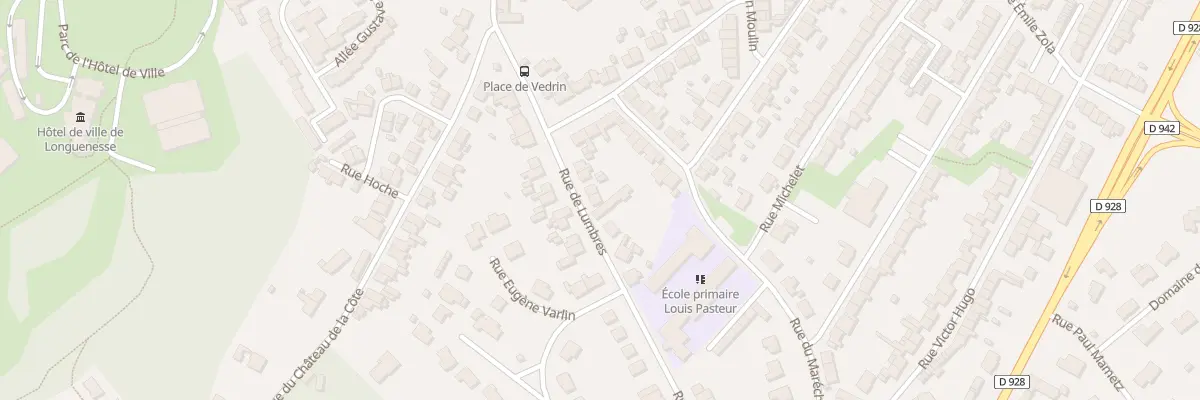 Plan du 9 Rue de Lumbres à Longuenesse