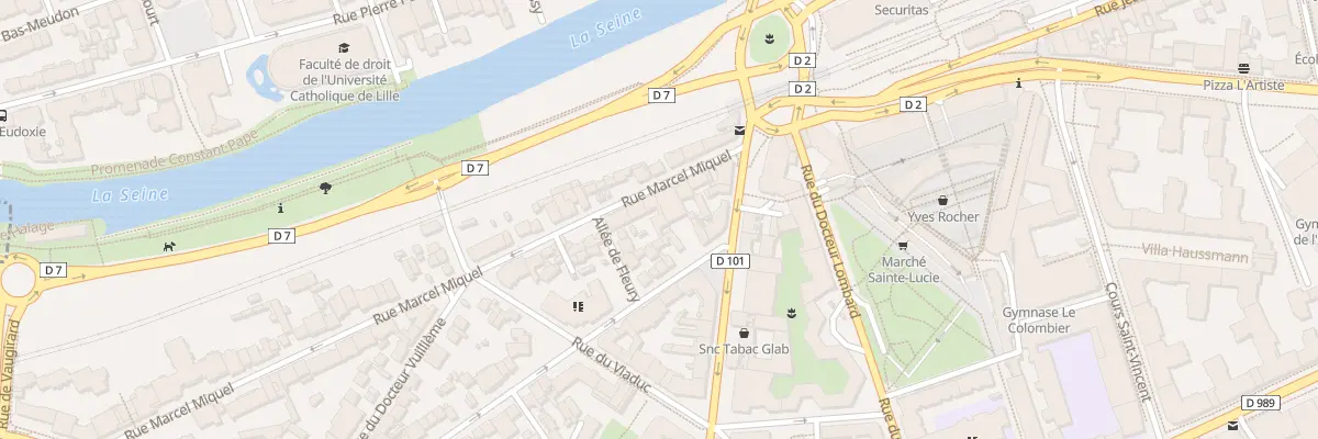 Plan du 9 Rue Marcel Miquel à Issy-les-Moulineaux
