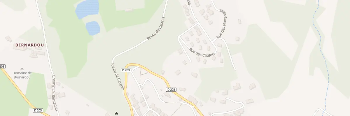 Plan du 4 Imp des Chalets à Fontiers-Cabardès