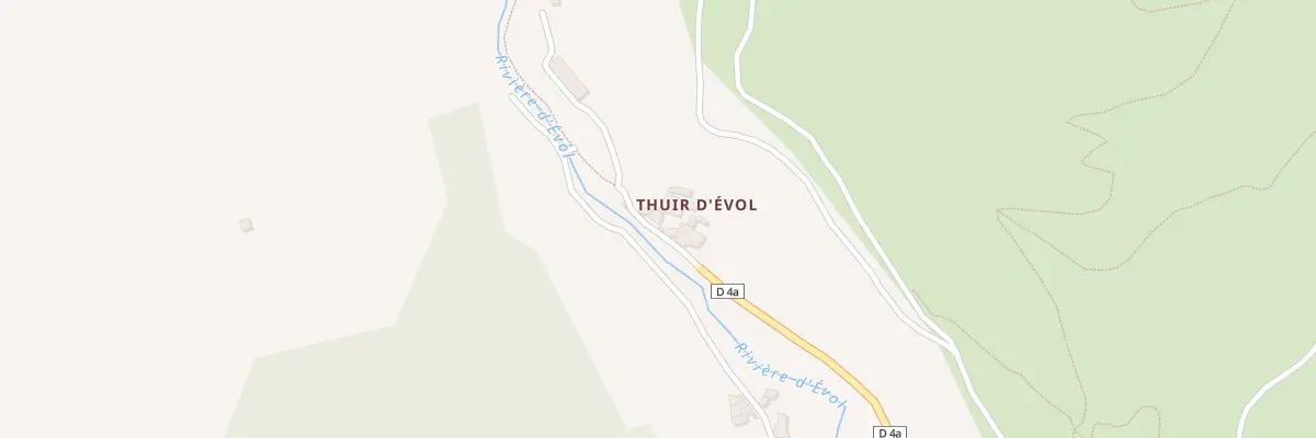 Plan du 5001F Thuir d’Evol à Olette