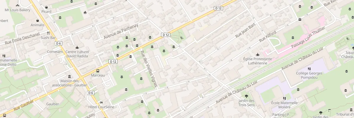 Plan du 91 Rue Jp Timbaud à Courbevoie