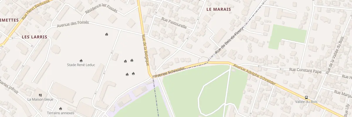 Plan du 96 Av Schneider à Meudon