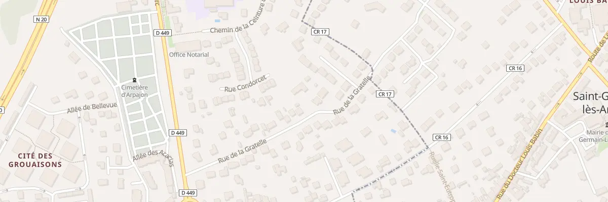 Plan du 27B Rue de la Gratelle à Arpajon