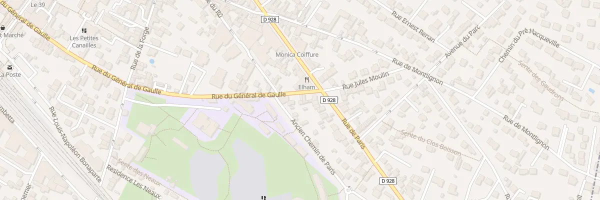Plan du 3 Rue du Général de Gaulle à Saint-Leu-la-Forêt