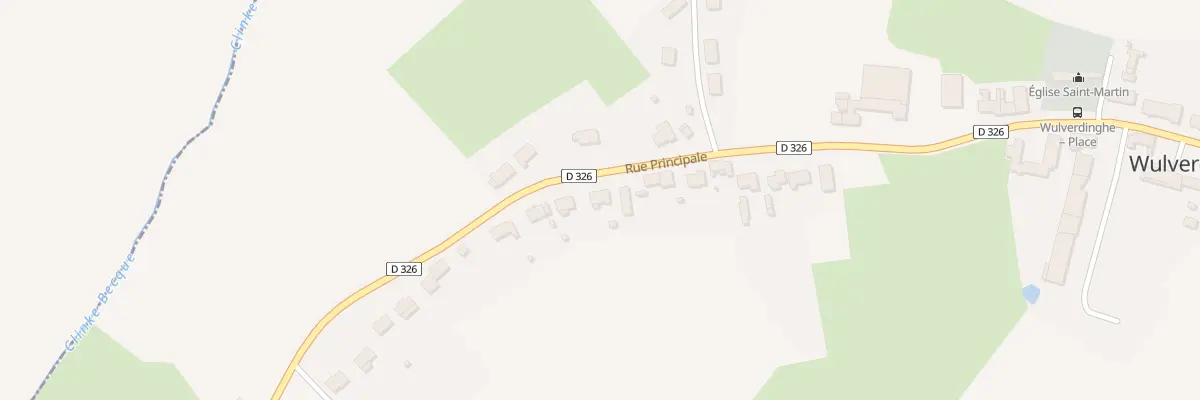 Plan du 730 Rue Principale à Wulverdinghe