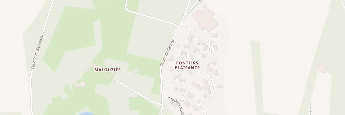 Plan du 9 Che du Bois à Fontiers-Cabardès