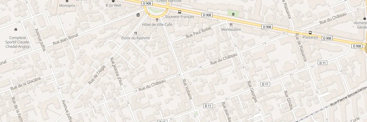 Plan du 37 Rue Voltaire à La Garenne-Colombes