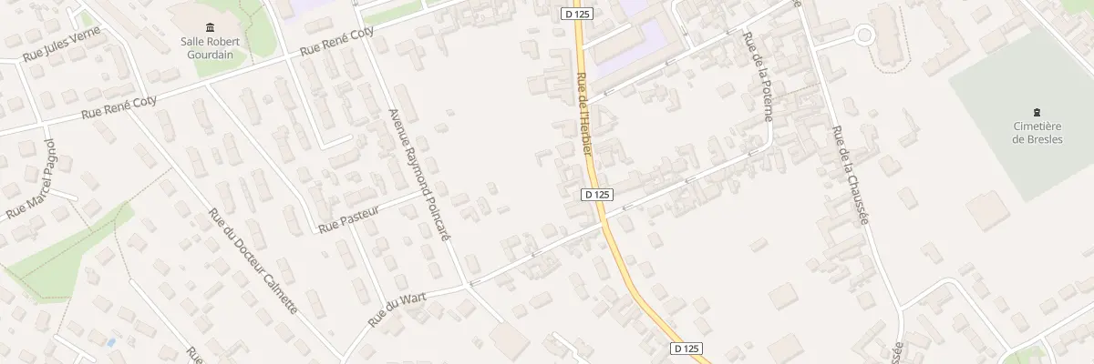 Plan du 16 Rue de l’Herbier à Bresles