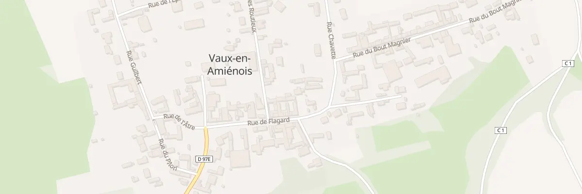 Plan du 15 Rue de Flagard à Vaux-en-Amiénois