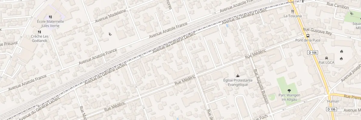 Plan du 6 Rue de Plaisance à La Garenne-Colombes