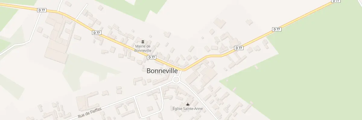 Plan du 2 Rue de Montrelet à Bonneville