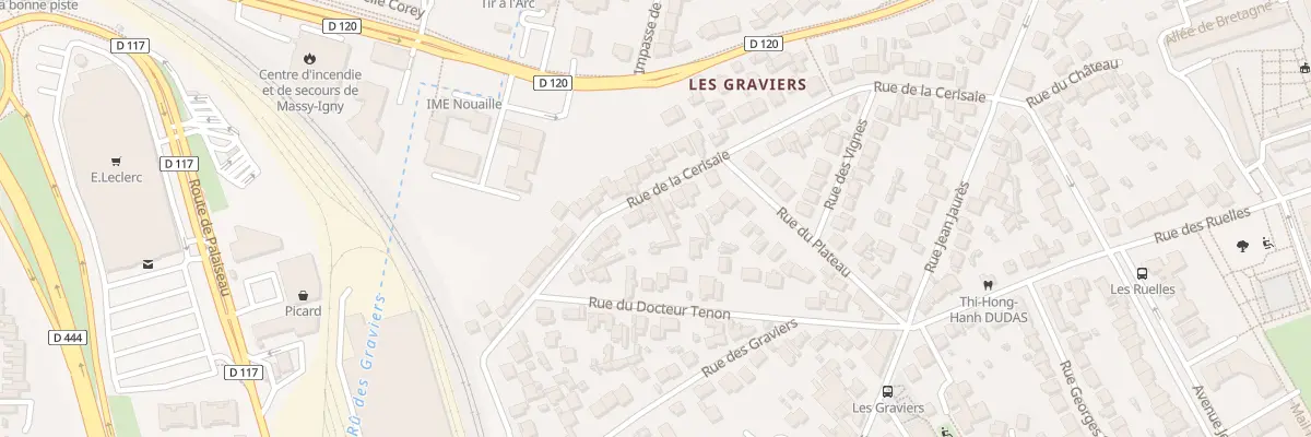 Plan du 28T Rue de la Cerisaie à Massy