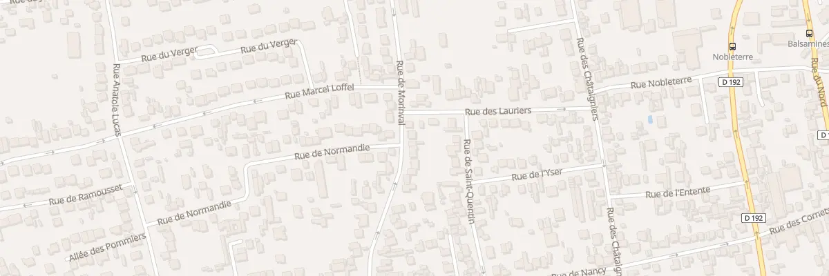 Plan du 30 Rue de Morinval à Argenteuil