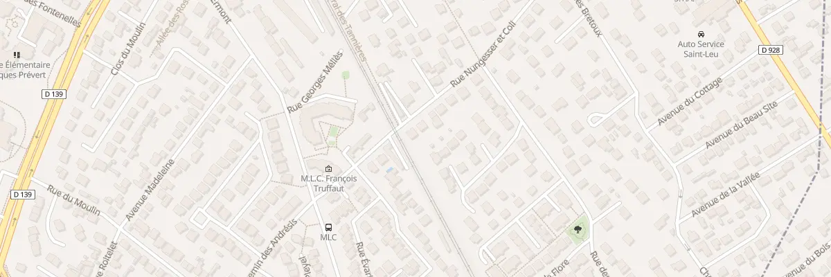 Plan du 47 Rue Nungesser et Coli à Saint-Leu-la-Forêt