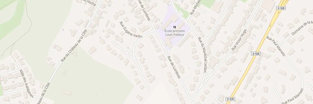 Plan du 32 Rue de Lumbres à Longuenesse