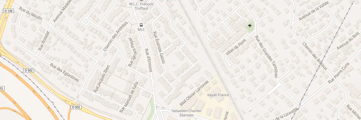 Plan du 32 Rue Evariste Galois à Saint-Leu-la-Forêt