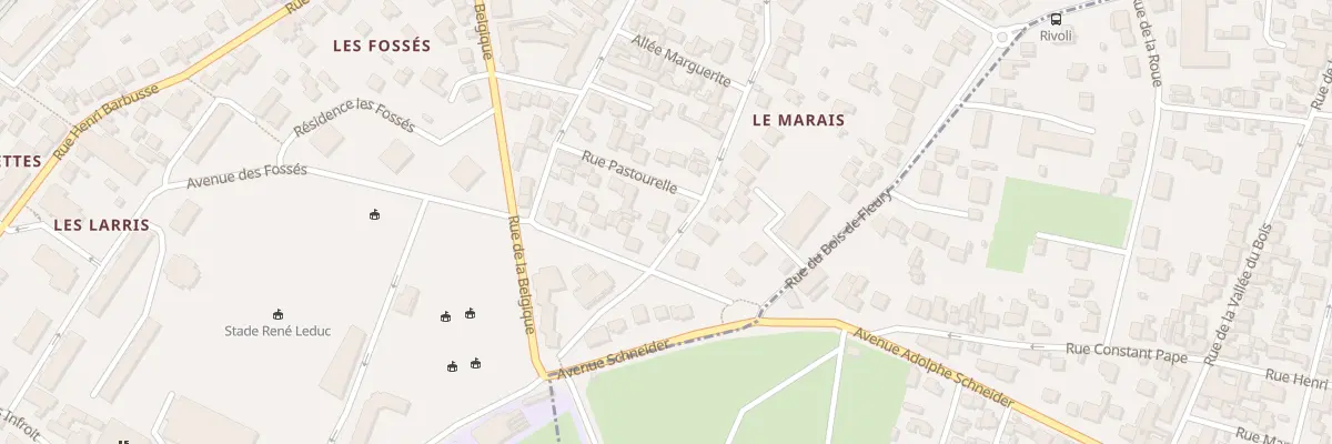 Plan du 46 Rue Professeur Calmette à Meudon