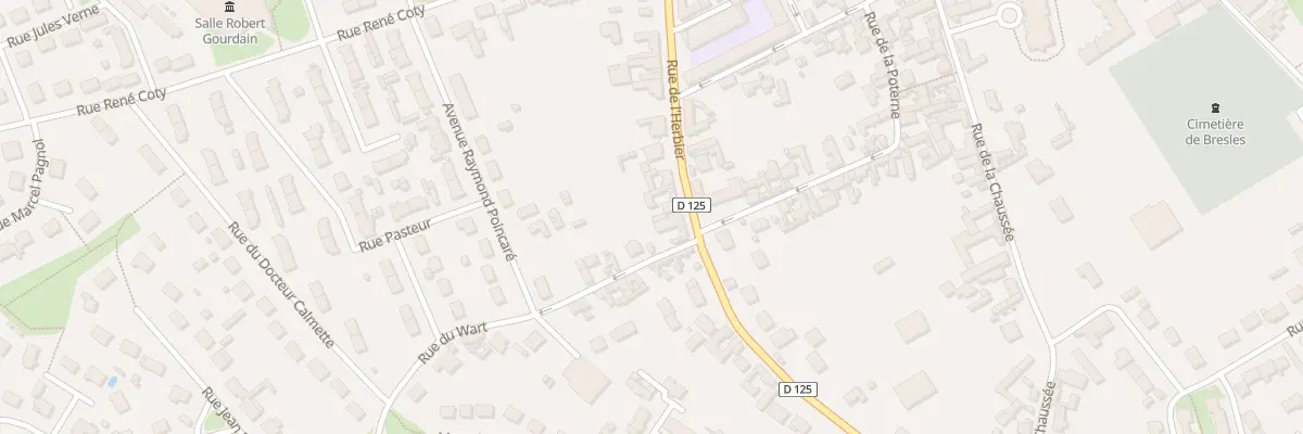 Plan du 20 Rue de l’Herbier à Bresles