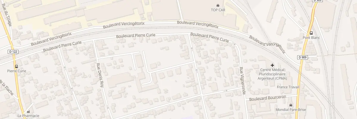 Plan du 71 Rue Victor Puiseux à Argenteuil