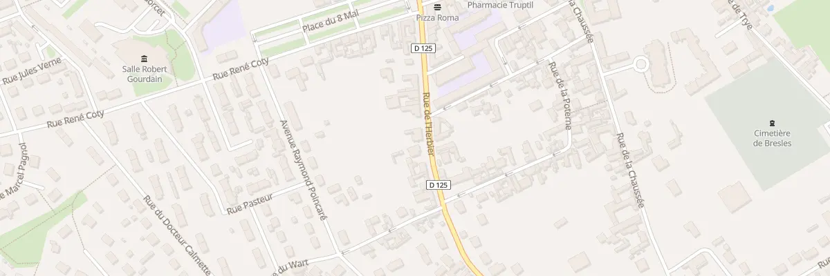Plan du 12 Rue de l’Herbier à Bresles