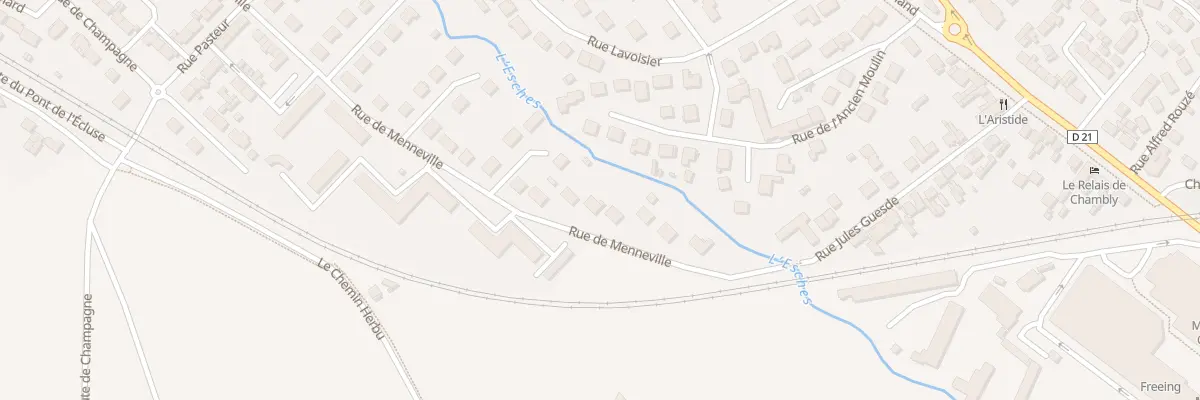 Plan du 519 Rue de Menneville à Chambly