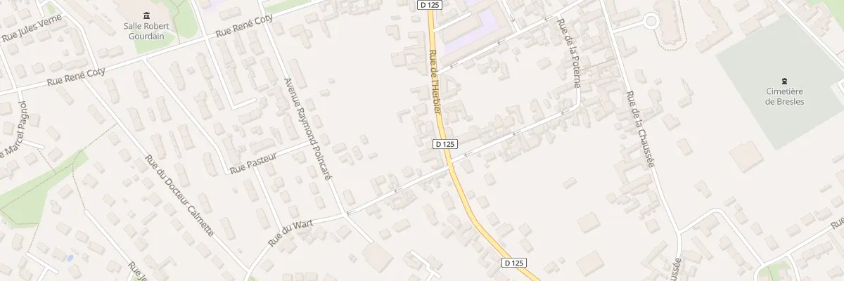 Plan du 18 Rue de l’Herbier à Bresles