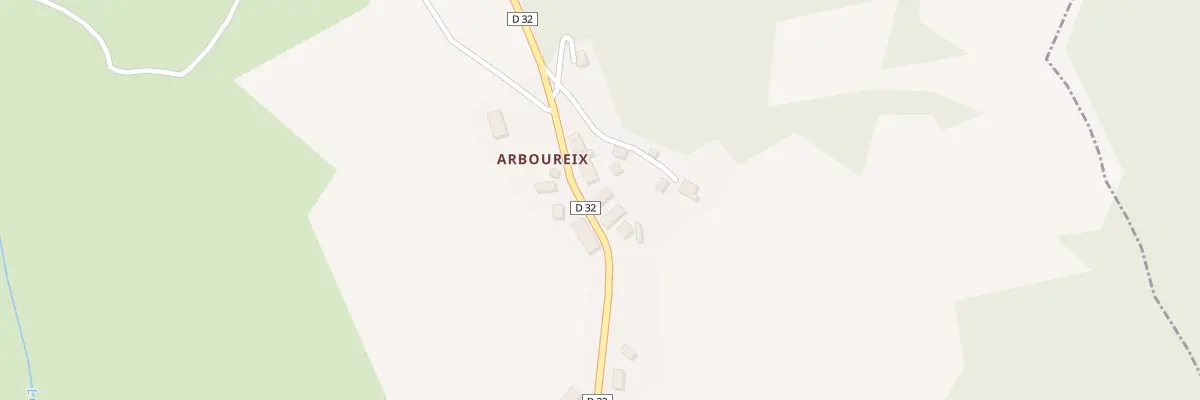 Plan du 7 Arboureix à Poussanges