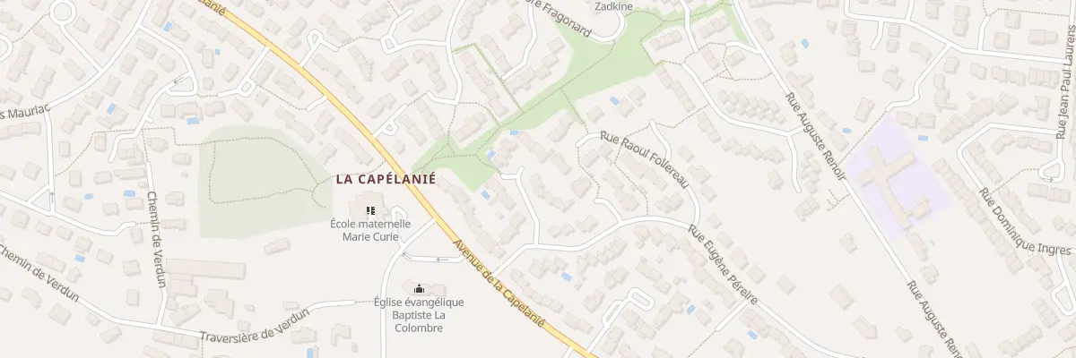 Plan du 10 Rue Henri Becquerel à Castres