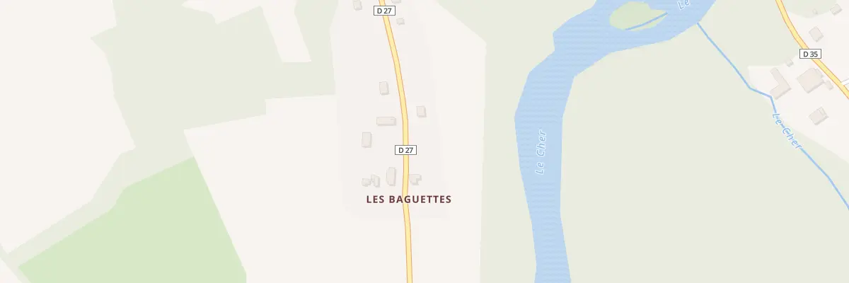 Plan du 41 Rte de Rosières à Saint-Florent-sur-Cher