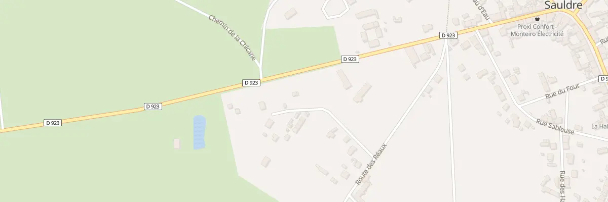 Plan du 51 Rte de Lamotte à Brinon-sur-Sauldre