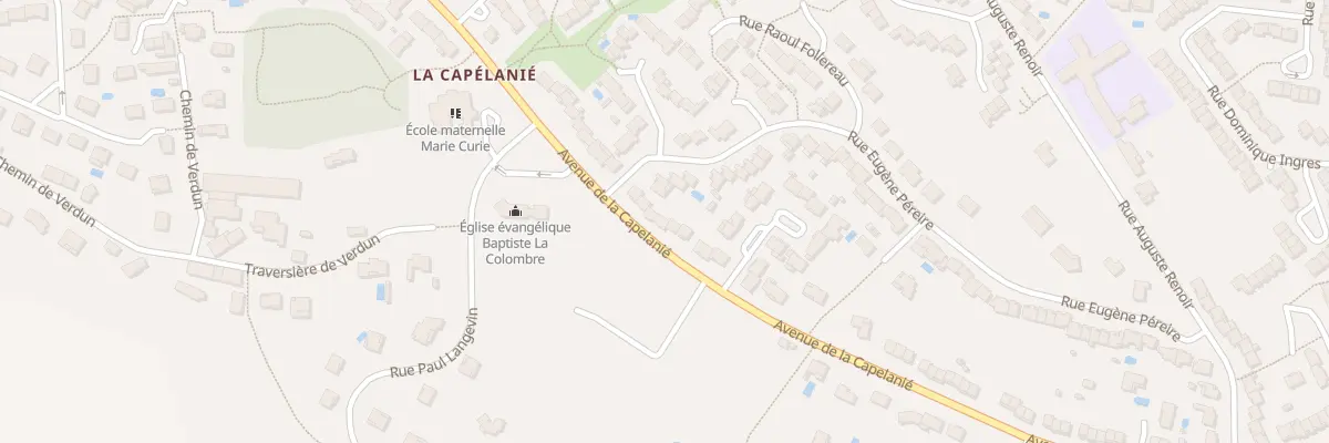 Plan du 149 Av de la Capélanié à Castres