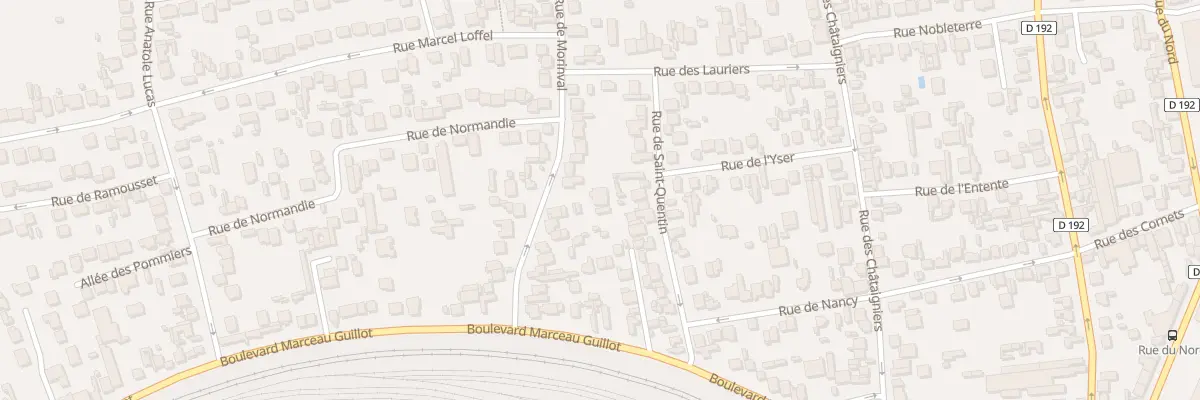 Plan du 18B Rue de Morinval à Argenteuil