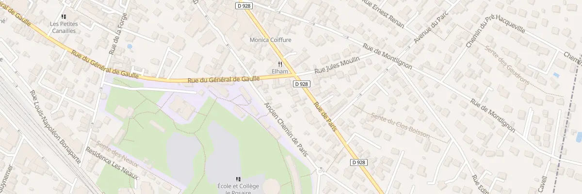 Plan du 78 Rue de Paris à Saint-Leu-la-Forêt