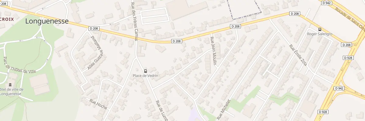 Plan du 13 Rue Pierre Brossolette à Longuenesse
