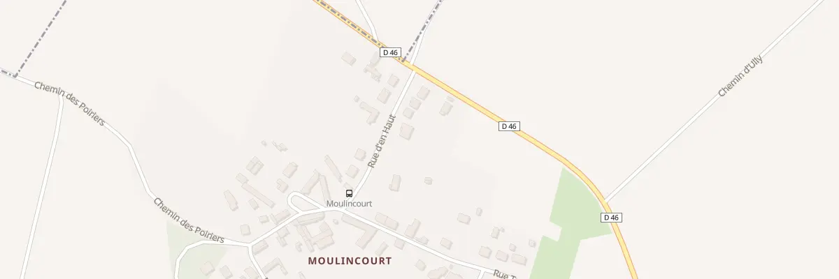Plan du 12 Rue d’En Haut - Moulincourt à Ully-Saint-Georges