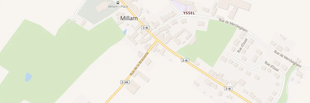 Plan du 29 Rue de la Brasserie à Millam