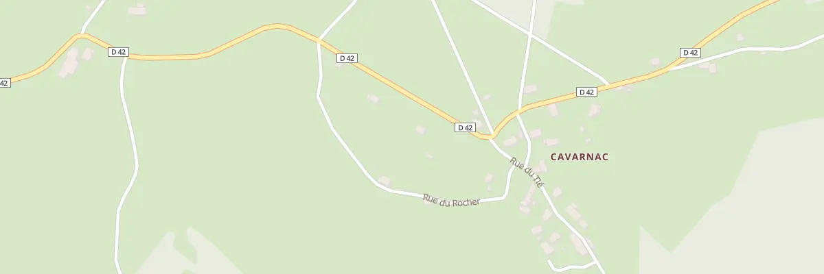 Plan du 6008 Cavarnac à Arnac