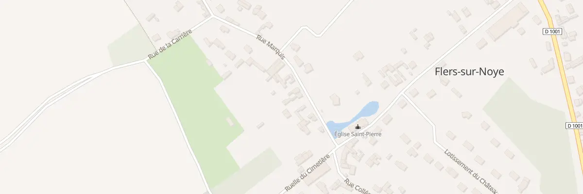 Plan du 9 Rue Marquis à Flers-sur-Noye