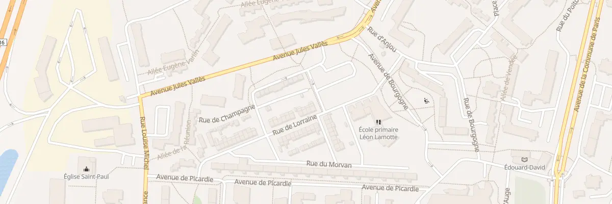 Plan du 39 Rue de Lorraine à Amiens